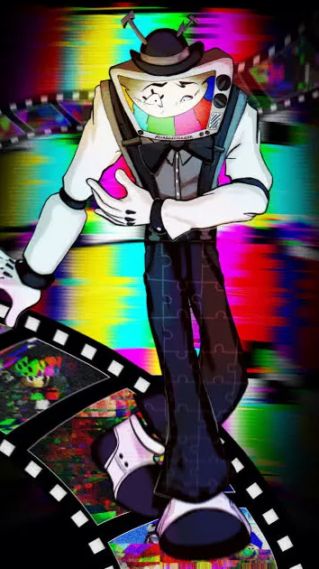 ai character: Yandere mr puzzles background