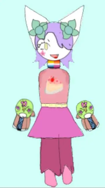 ai character: Lindy!!!!  background