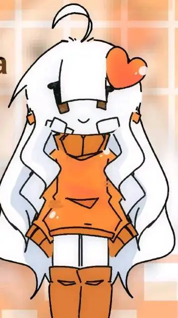 ai character: °•_🤍Tiara🧡_•° background