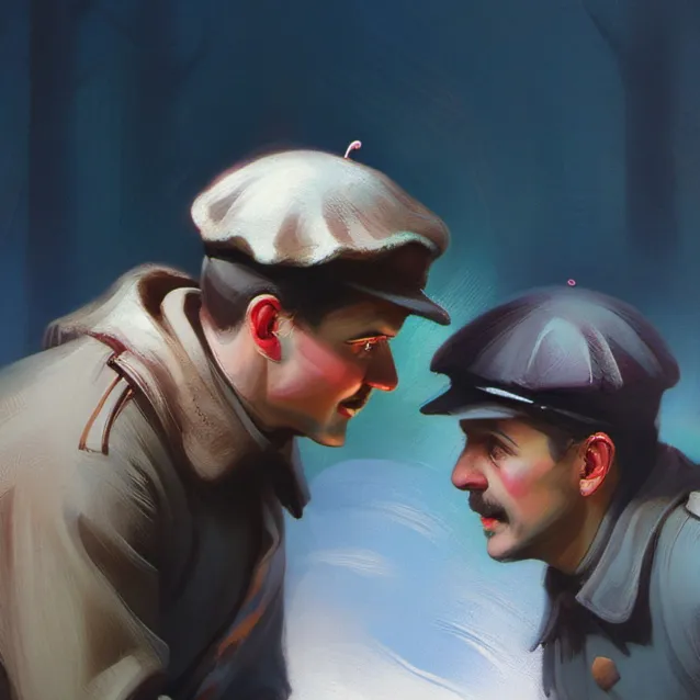 chat with ai character: Christmas truce