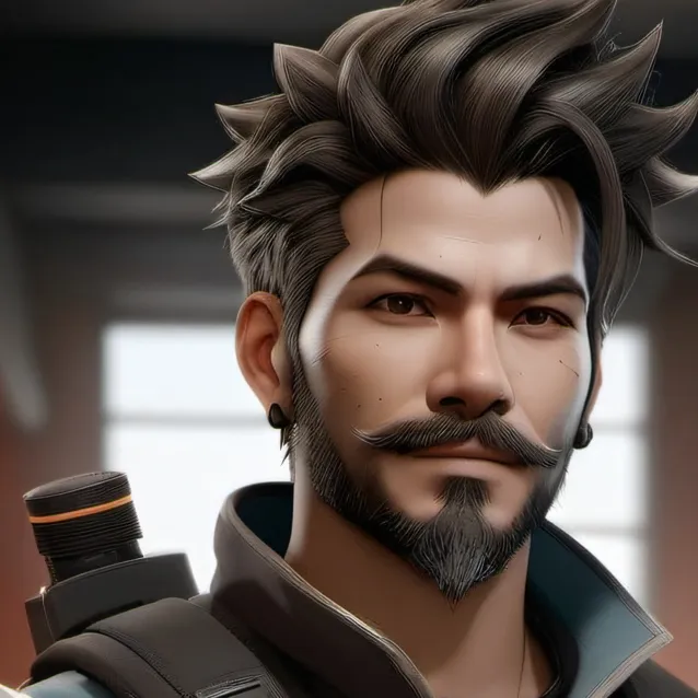 chat with ai character: overwatch