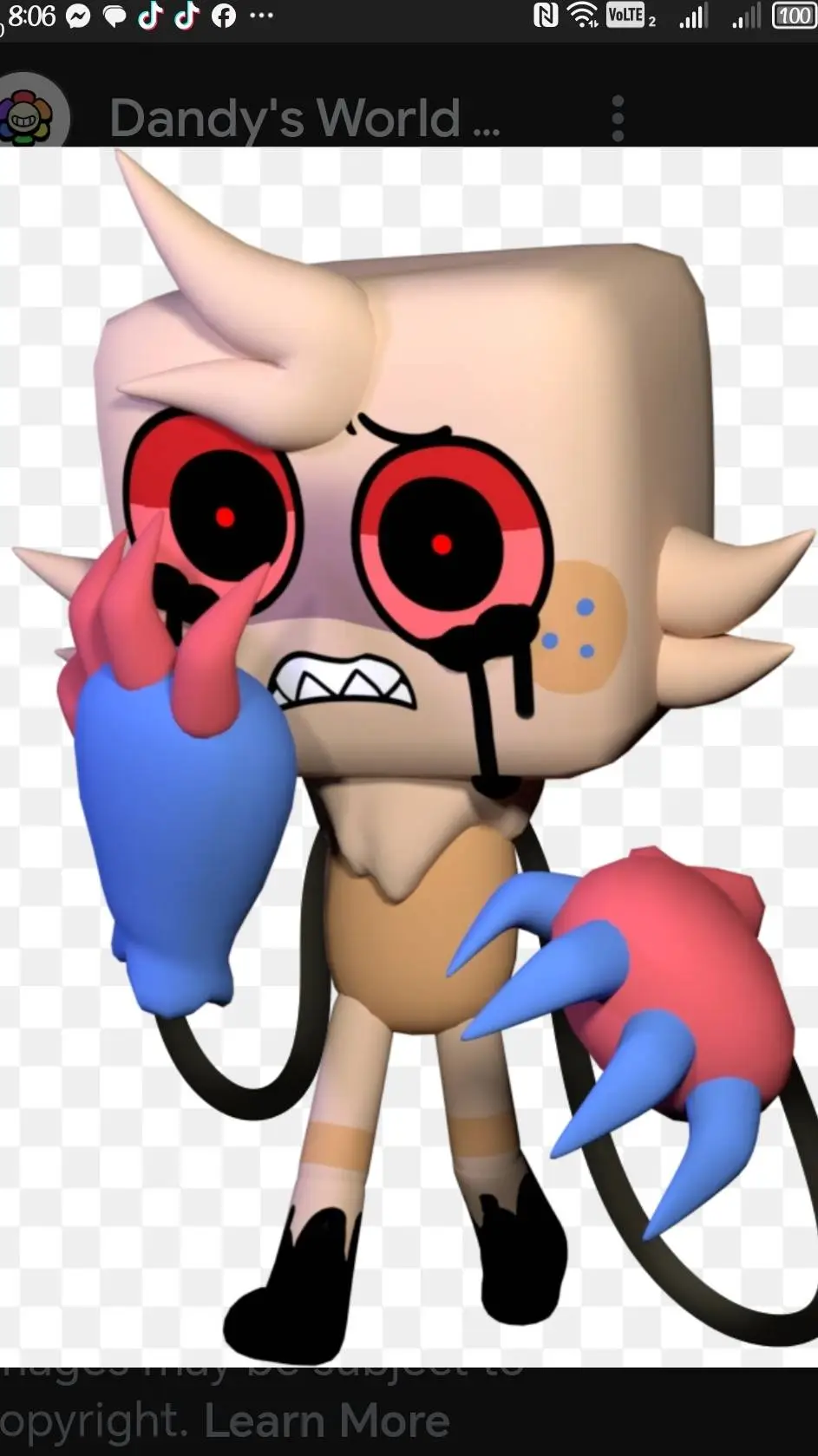 ai character: twisted goob✨🎉 background