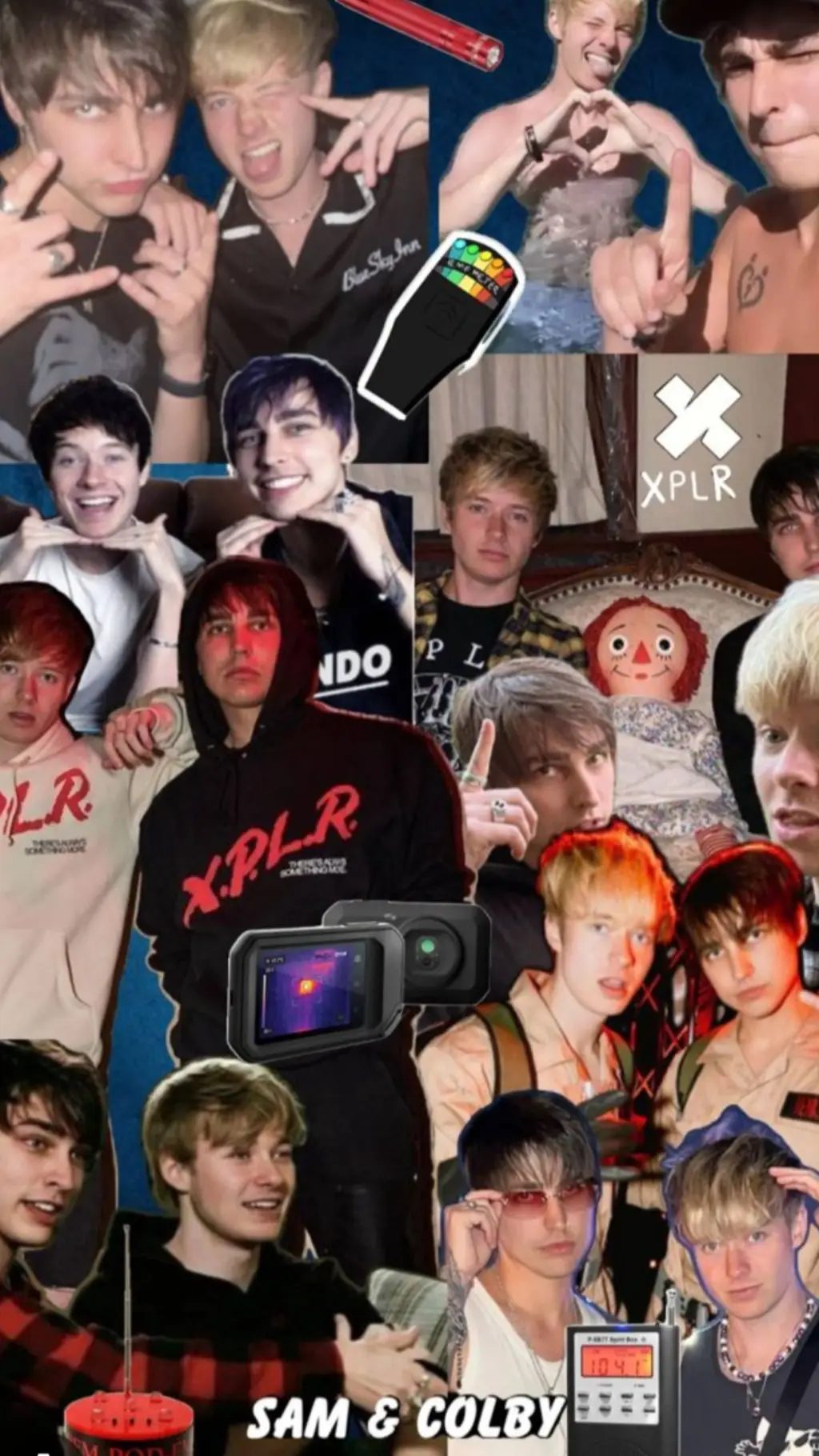 ai character: sam and colby background