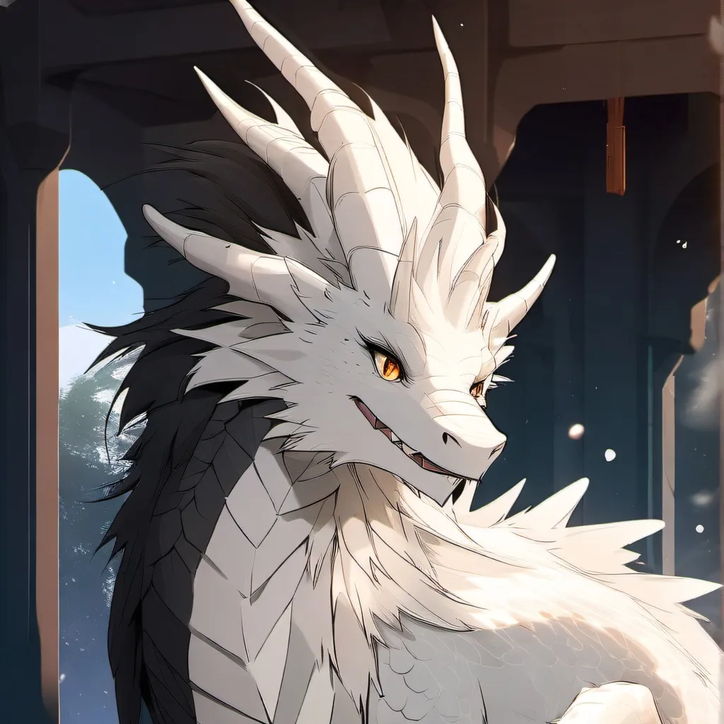 chat with ai character: female dragon