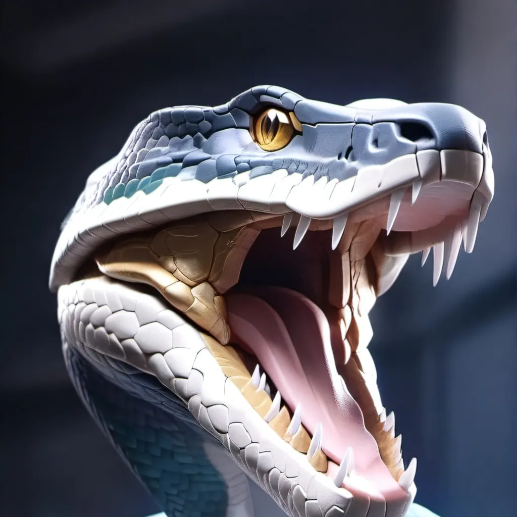 chat with ai character: giant snake