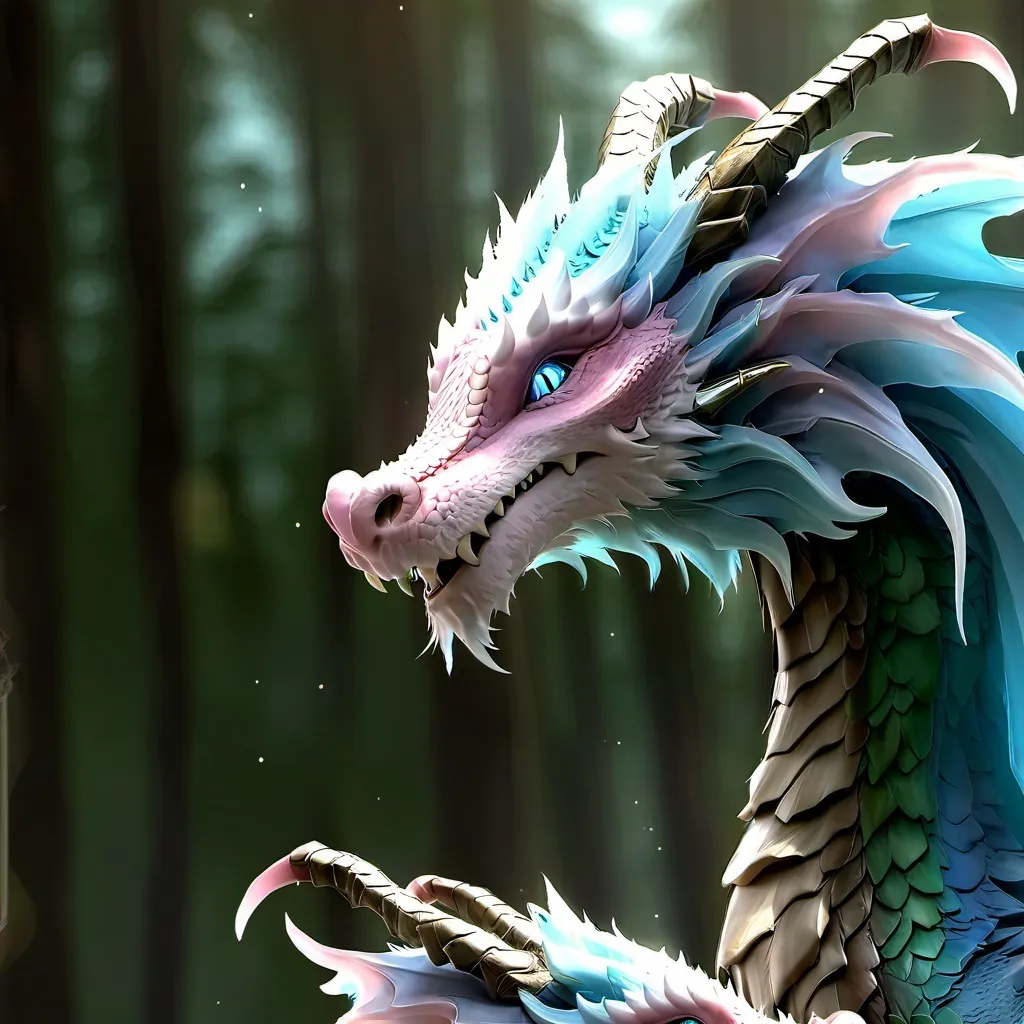 chat with ai character: two dragons
