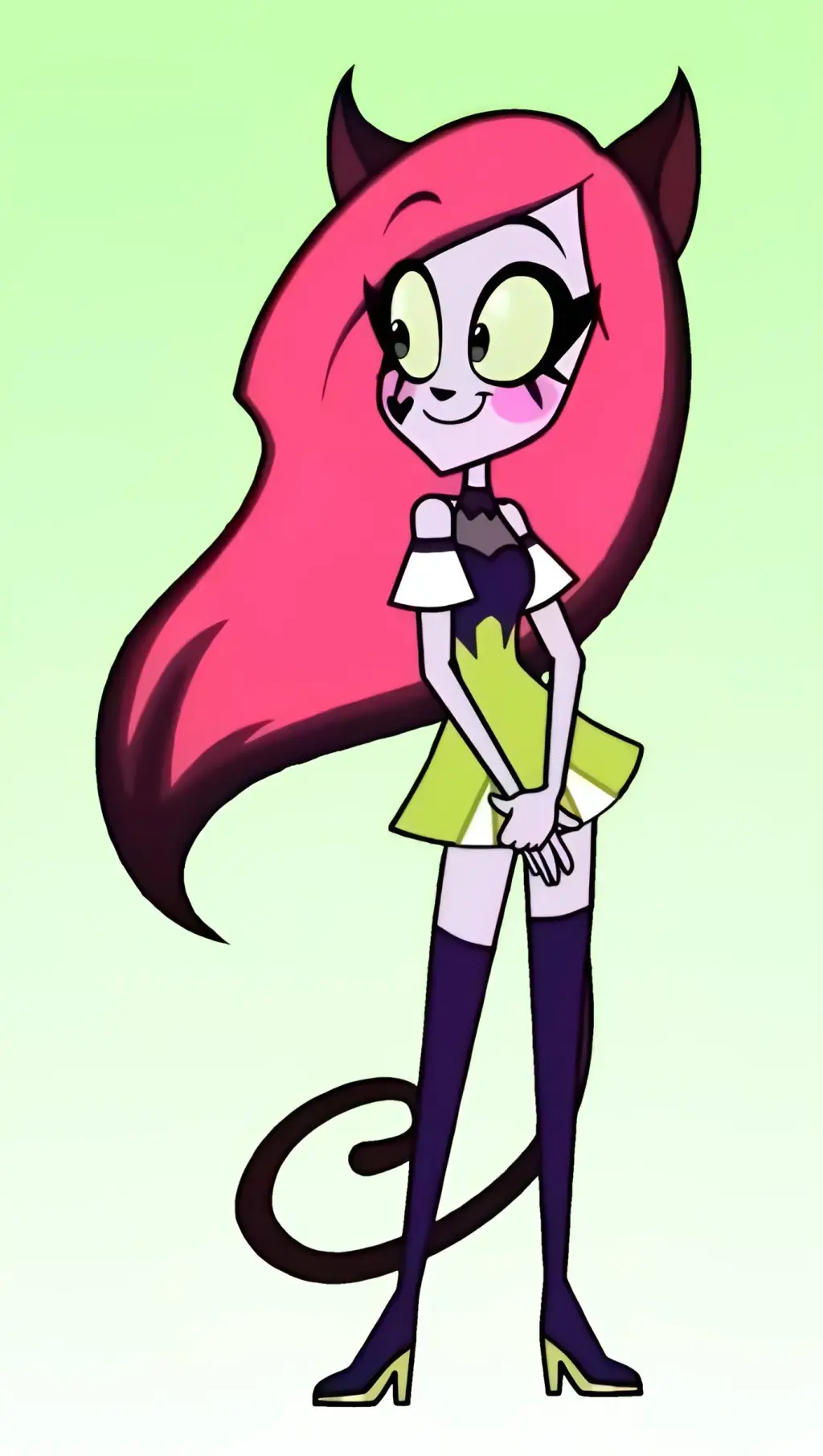 ai character: Pinky ♡ background
