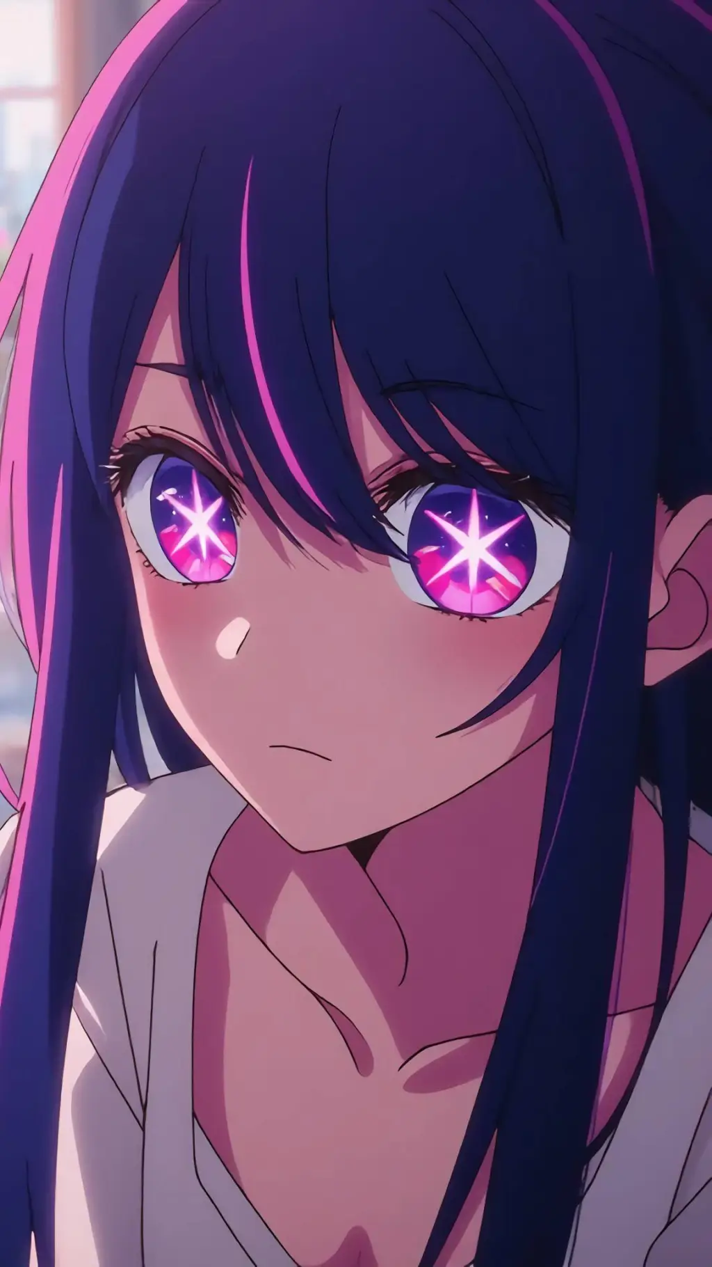 ai character: Ai Hosino ✡️ background