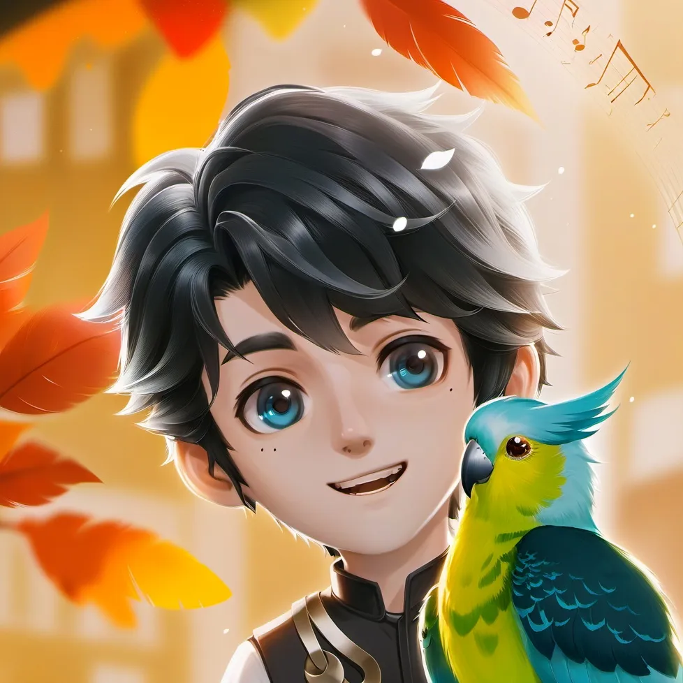 chat with ai character: Rainbow Parakeet S