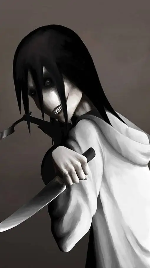 ai character: Jeff the killer .  background