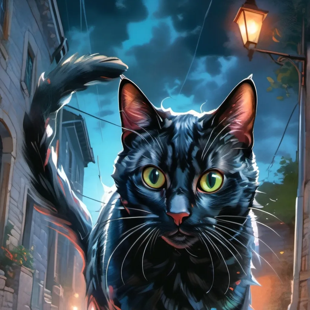 chat with ai character: Usain Cat