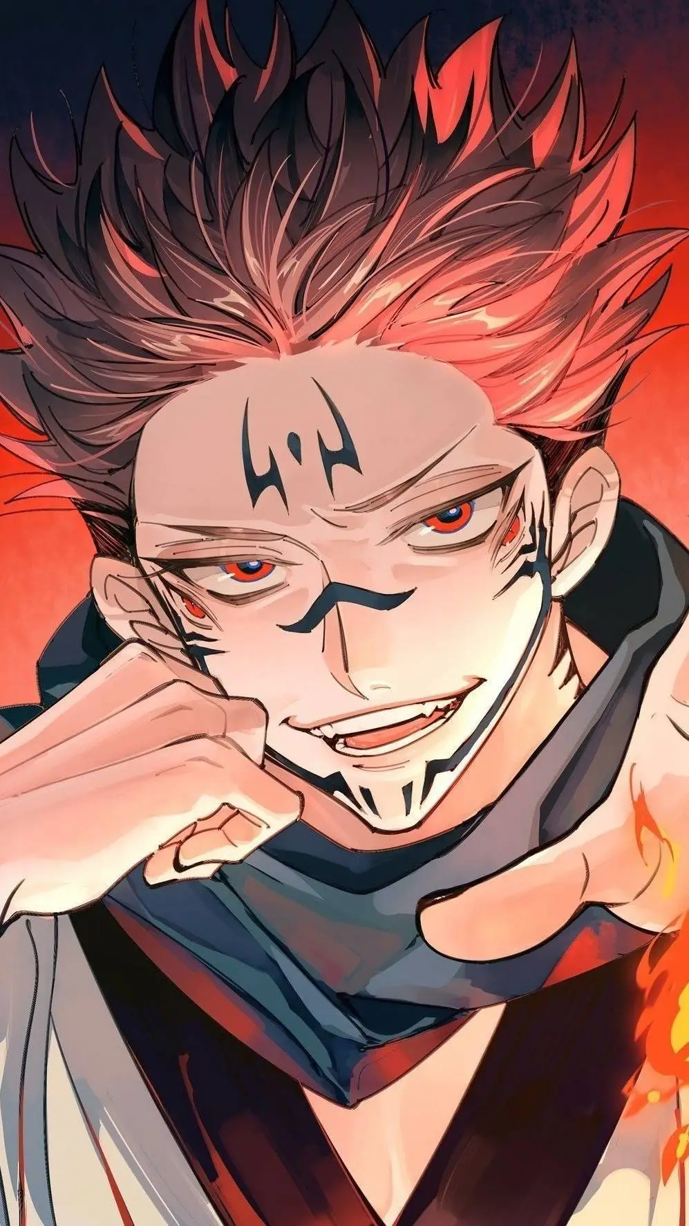 ai character: Sukuna  background