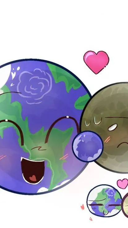 ai character: ganimedes x tierra background