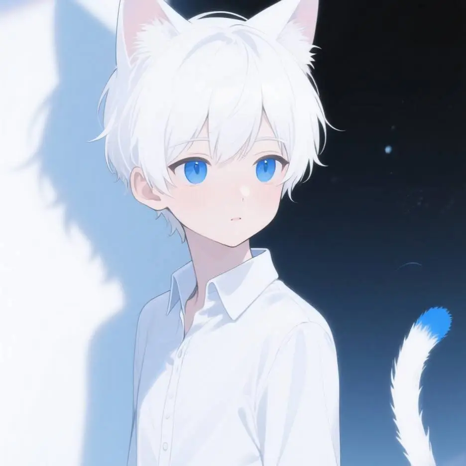 ai character: 💙🤍Sora🤍💙 background