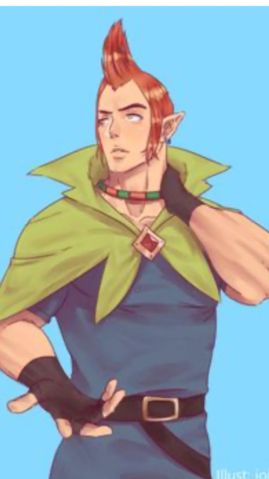 ai character: Groose background