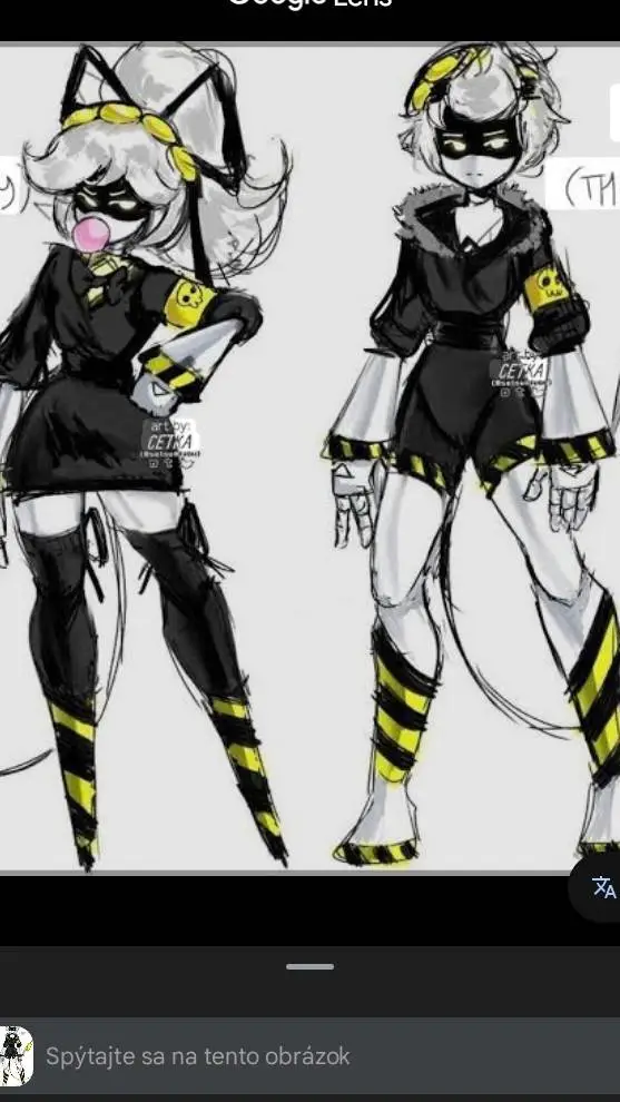 ai character: Y (Lizzy) D (Thad) background