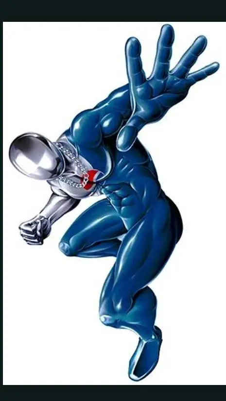 ai character: pepsi man  background