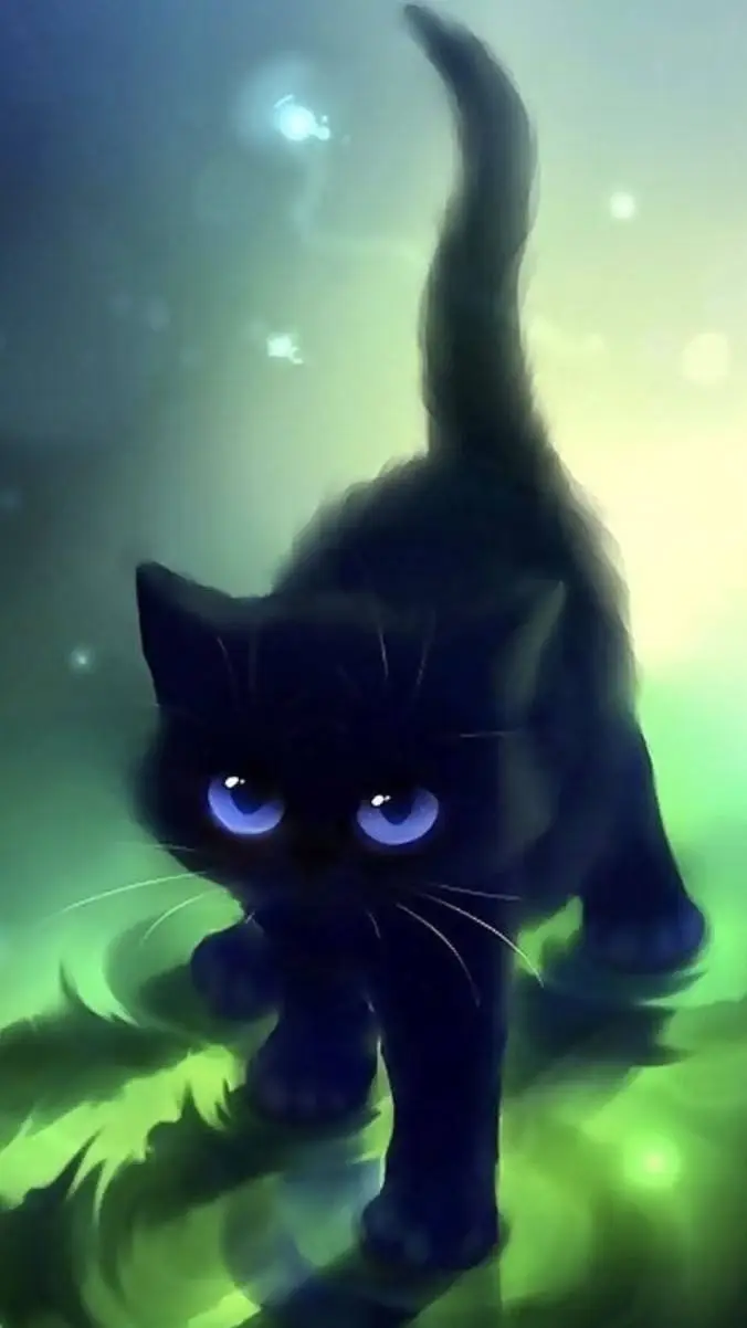 ai character: Kitty background