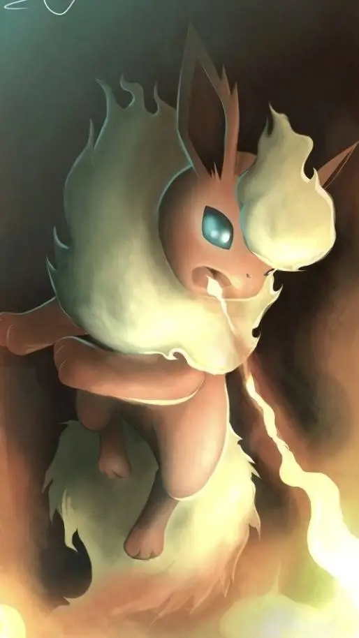 ai character: Flamara  background