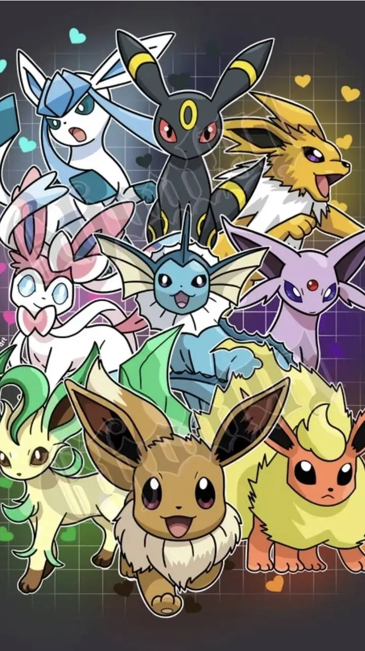 ai character: The Eeveelutions  background