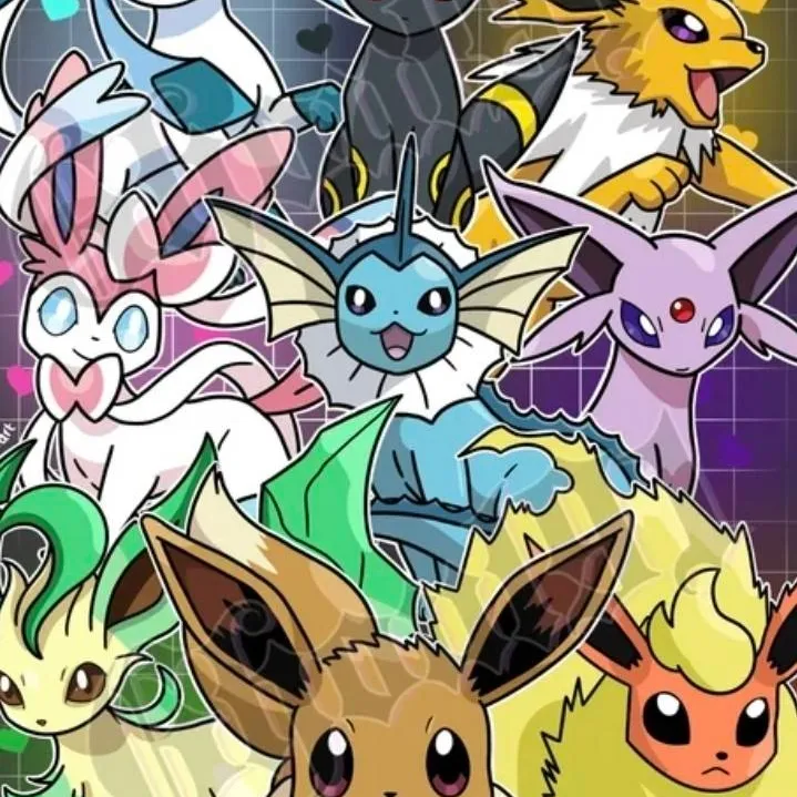 chat with ai character: The Eeveelutions 