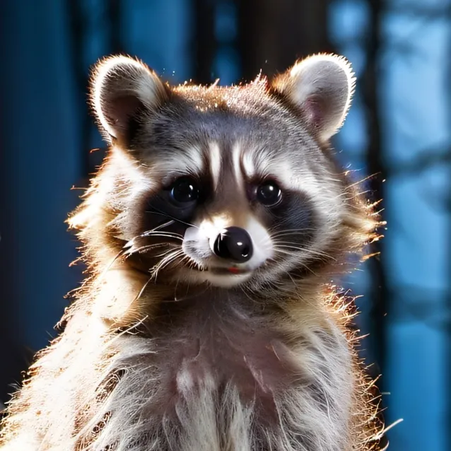 chat with ai character: Raccoon gag be lik