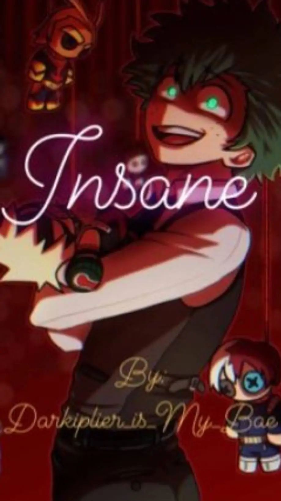 ai character: obsessed deku background