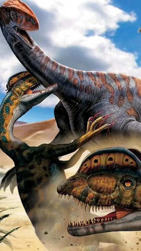 ai character: dilophosaurus background