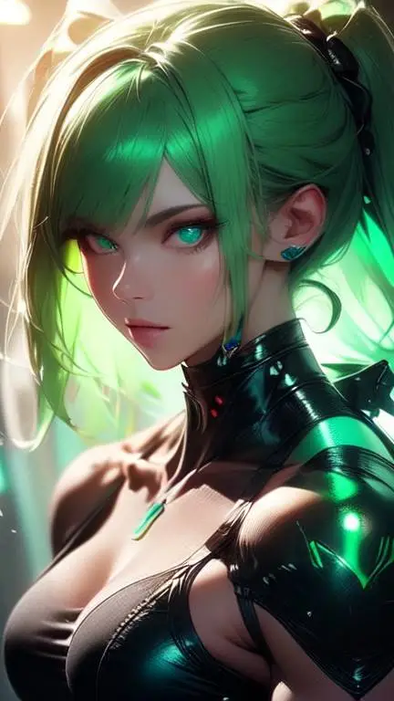 ai character: Jade background