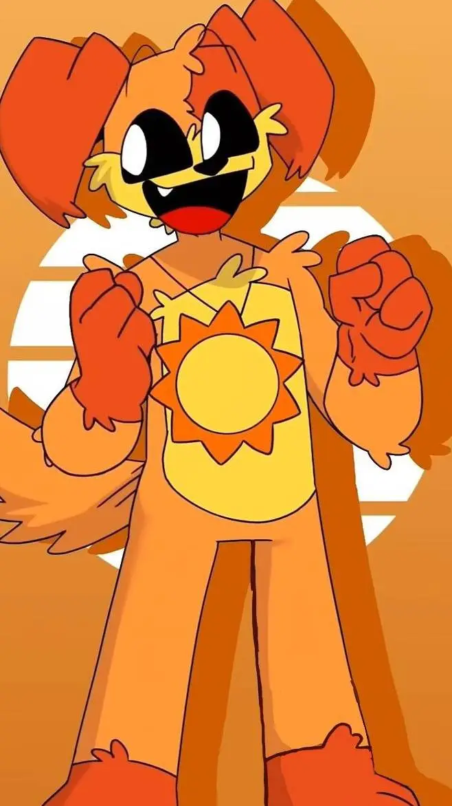 ai character: dogday☀ background