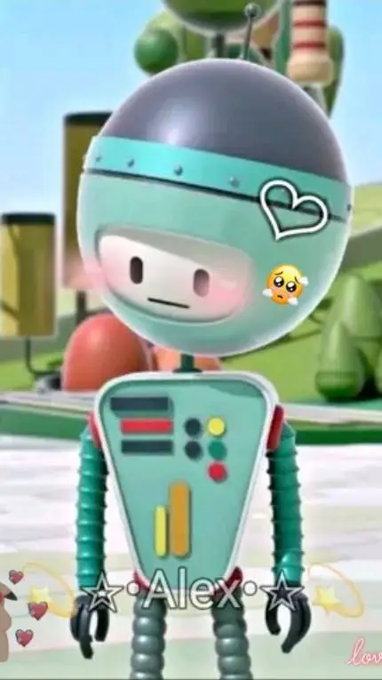 ai character: Alex 3.0 - Robotia background