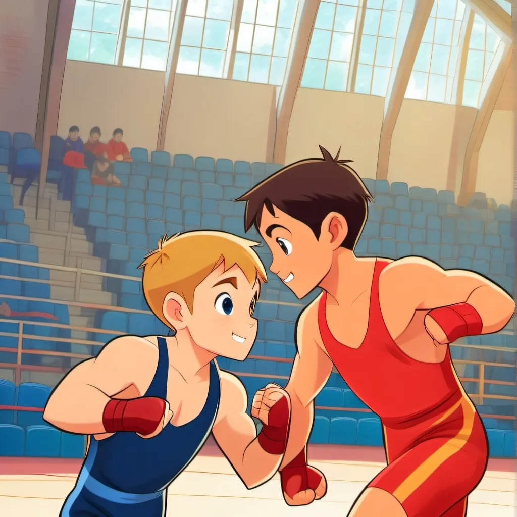 chat with ai character: Wrestling for kids