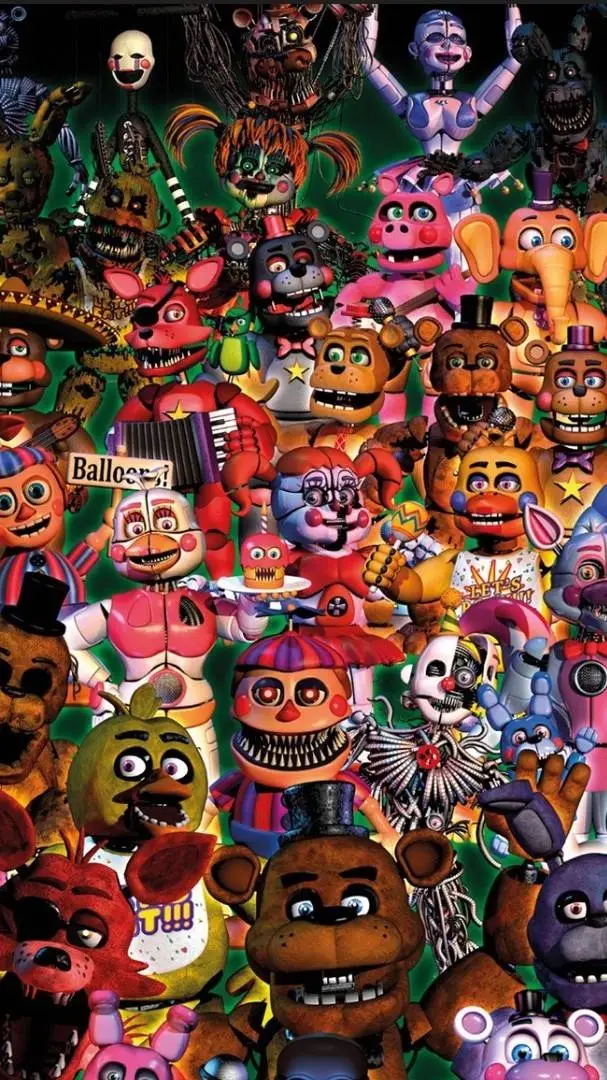 ai character: Fnaf y ya xd  background