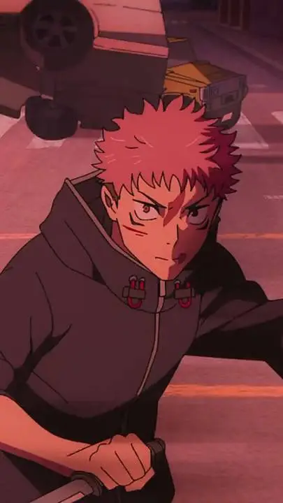 ai character: yuji itadori  background