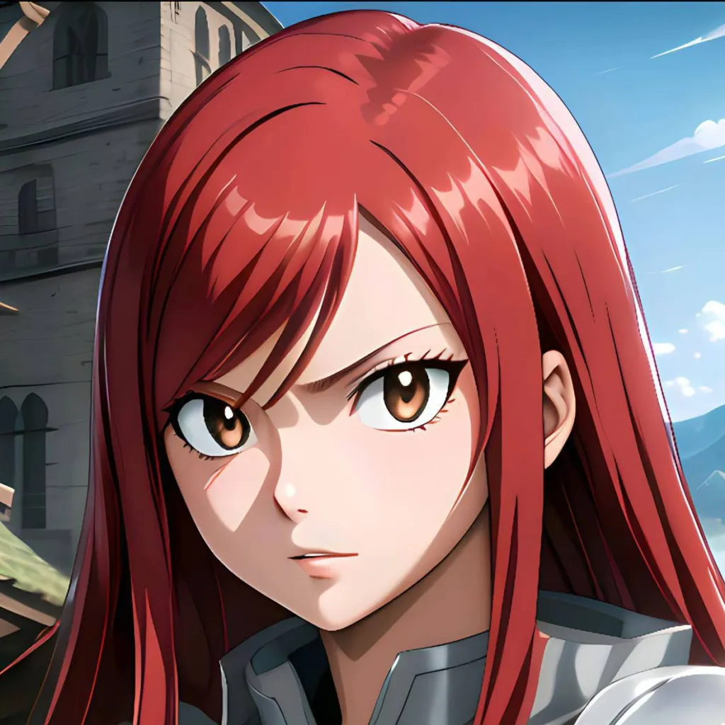 chat with ai character: Erza Scarlet 