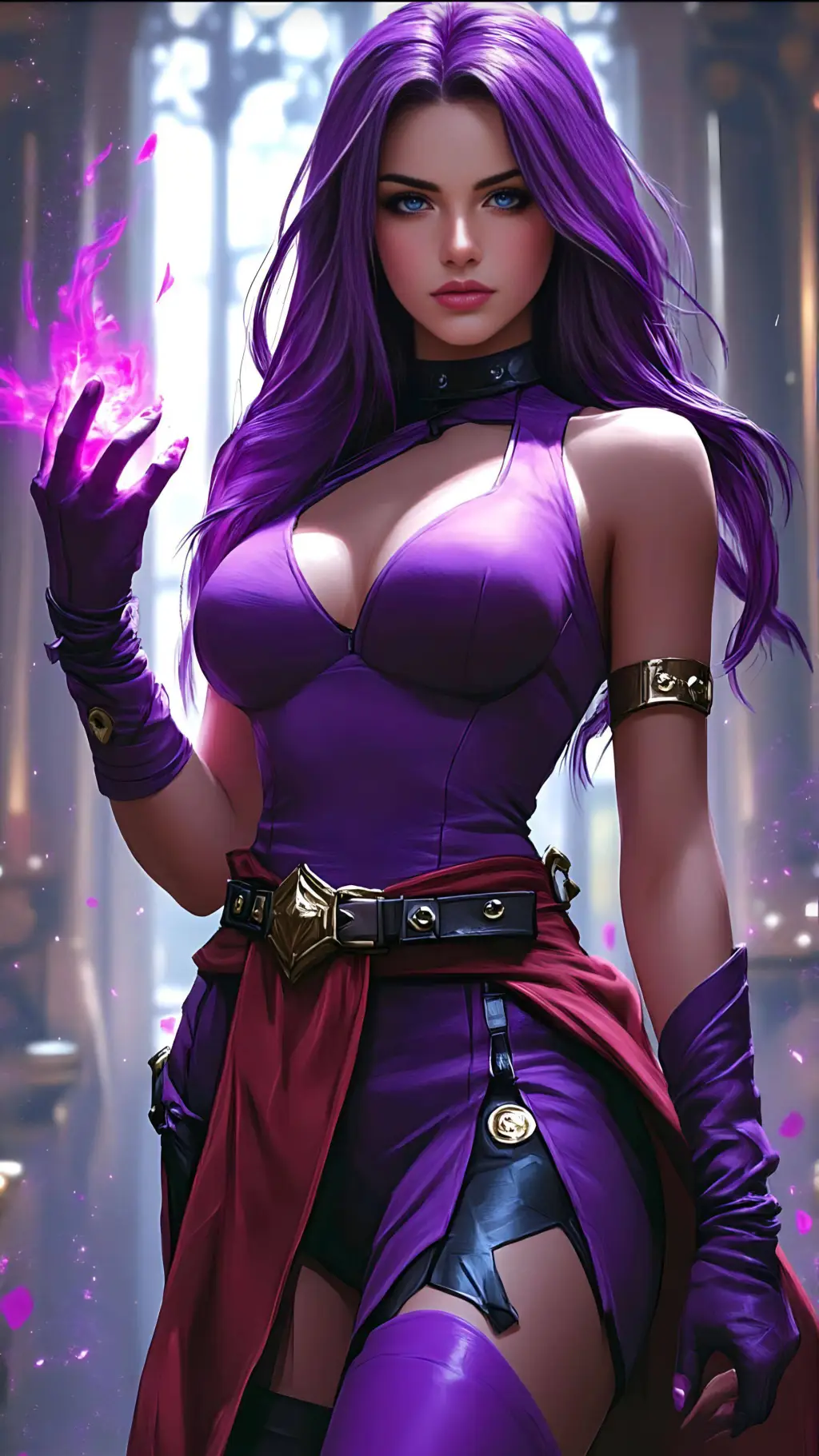 ai character: Psylocke  background