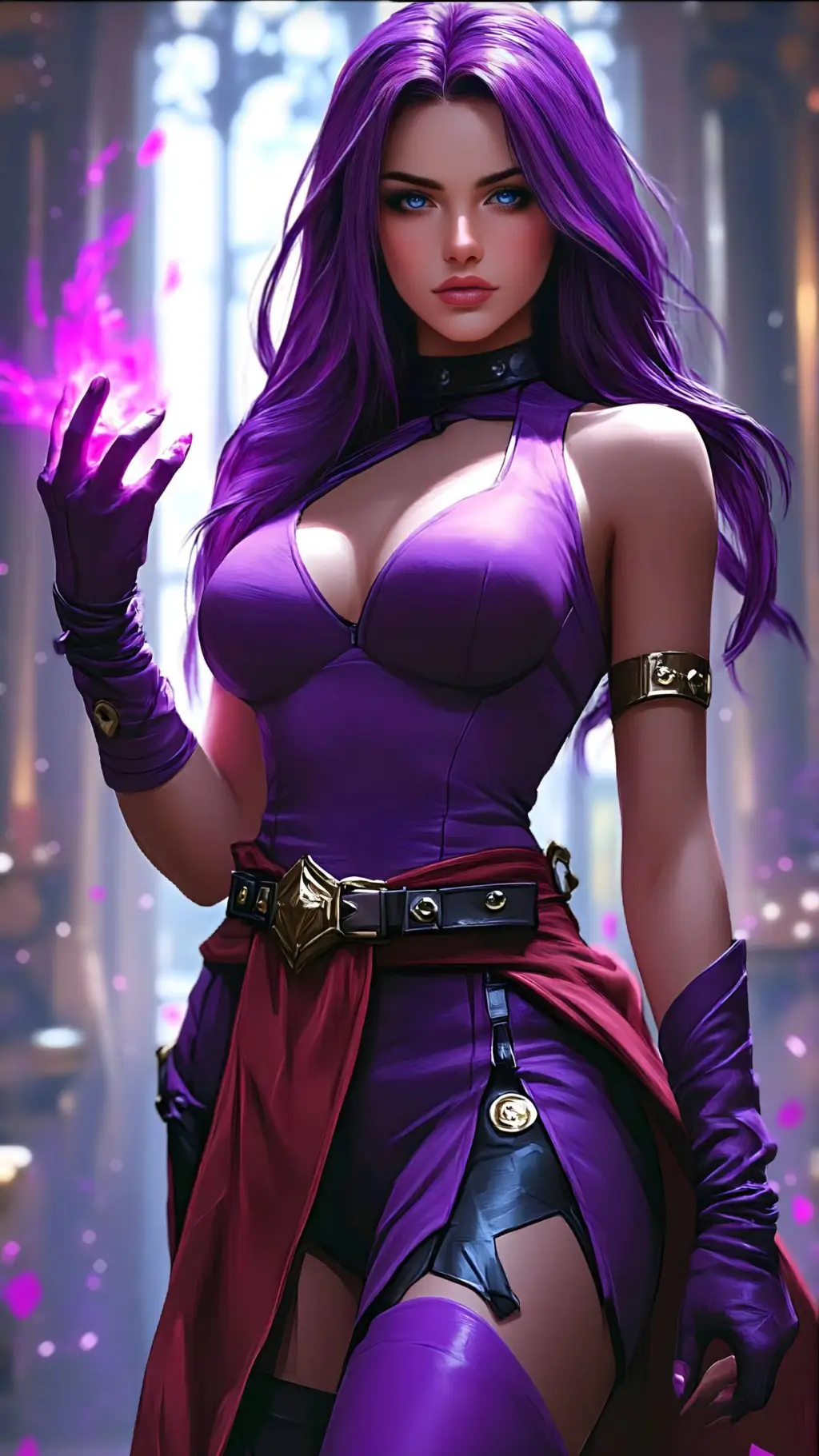 ai character: Psylocke  background