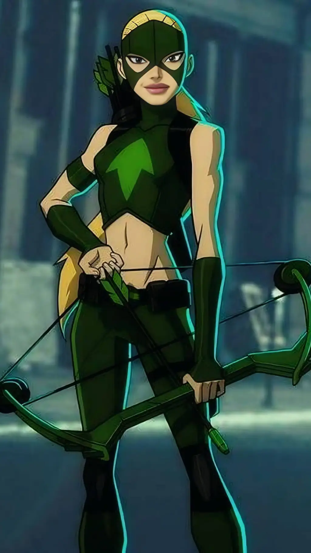 ai character: Artemis  background