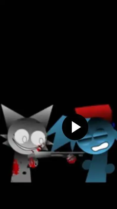 ai character: wenda sprunki evil background