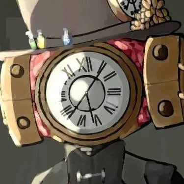 chat with ai character: clock woman
