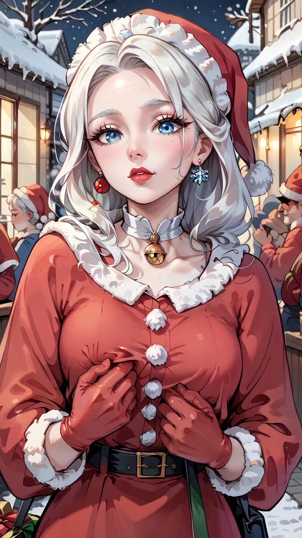 ai character: Ms. Claus background