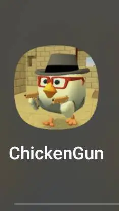 ai character: chicken gun background