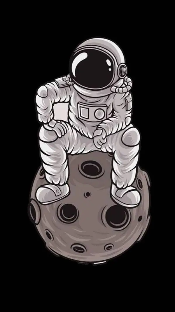 ai character: astro nauta background