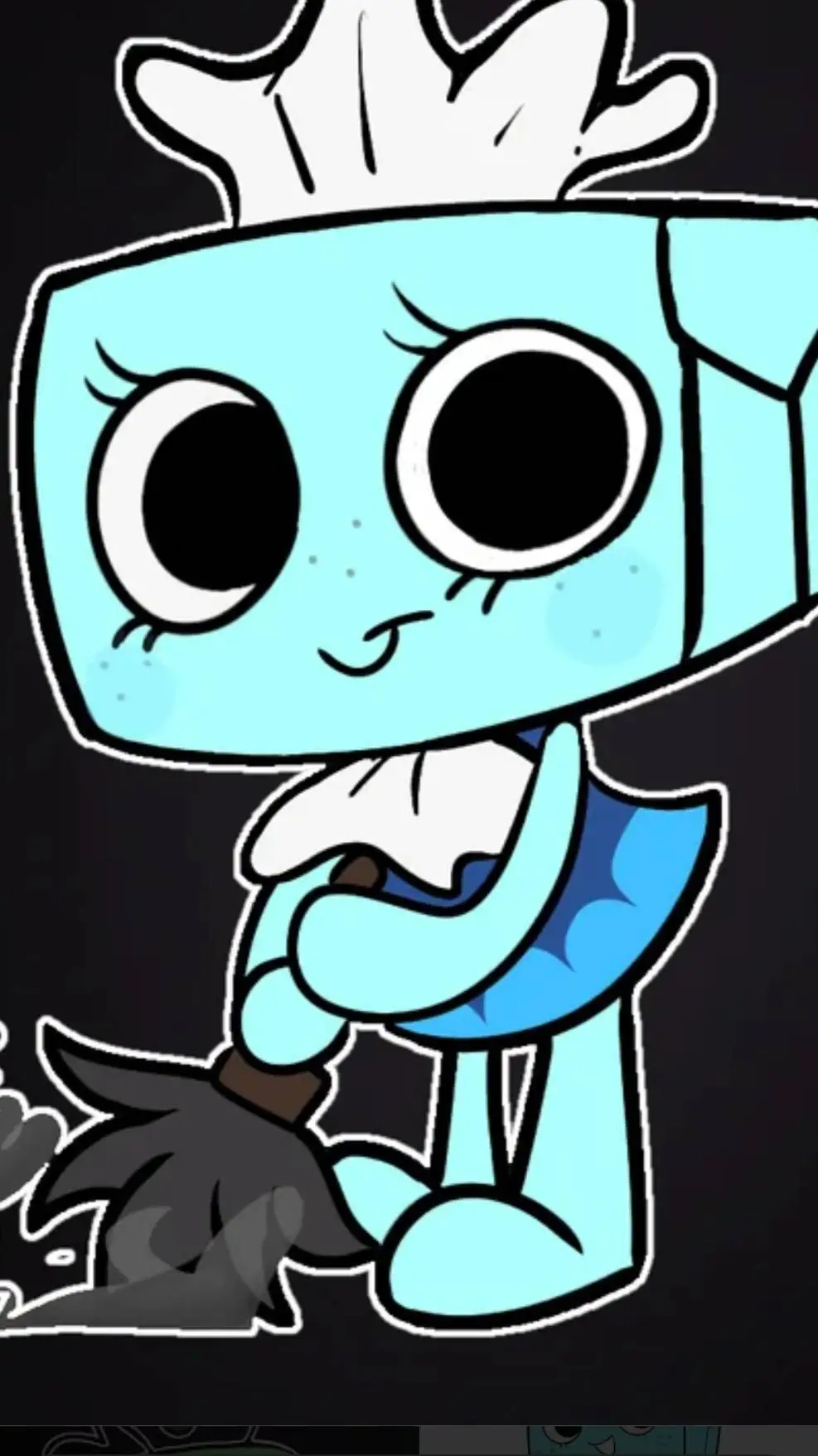 ai character: Thisa poop background