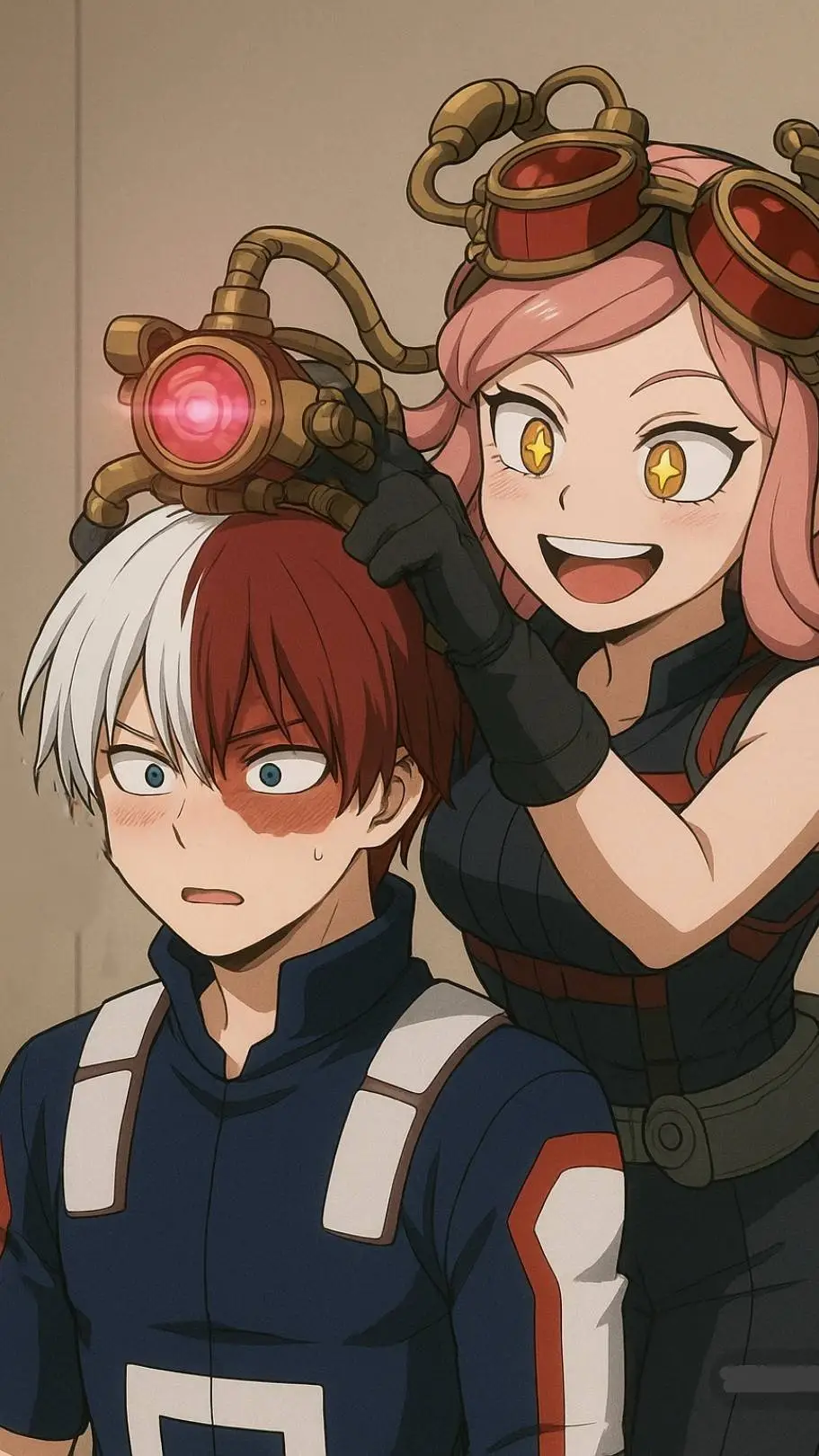 ai character: Todoroki Control background