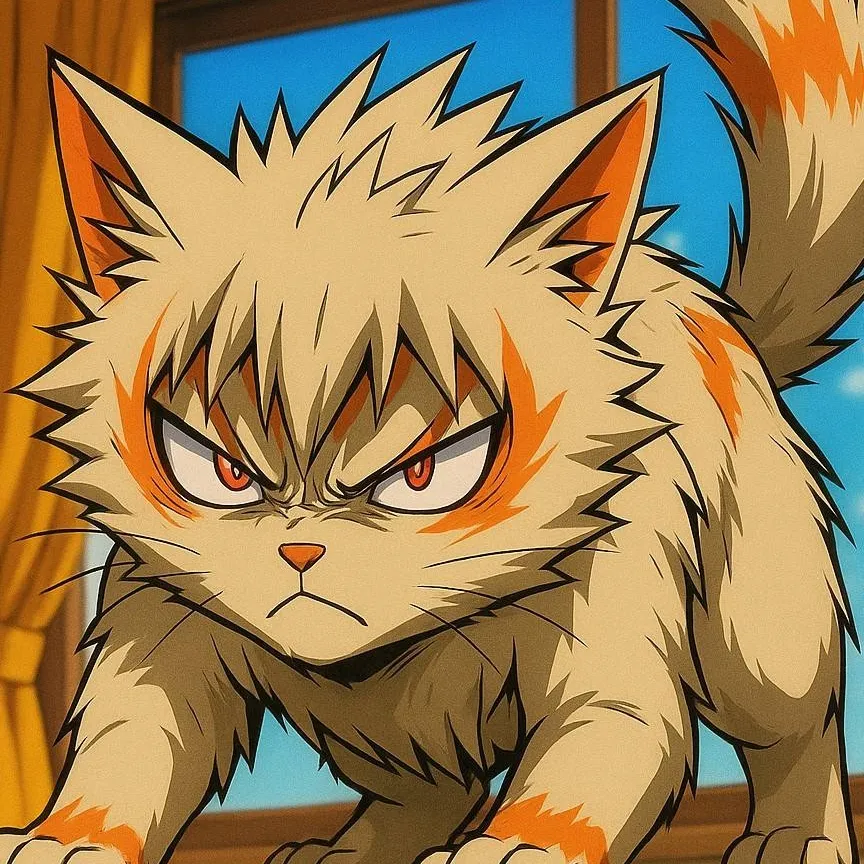 chat with ai character: Bakugou Cat 