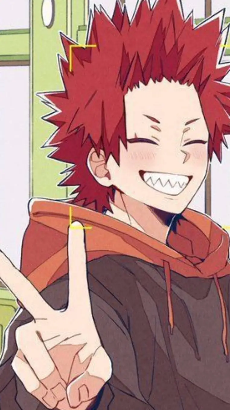 ai character: kirishima❤️ background
