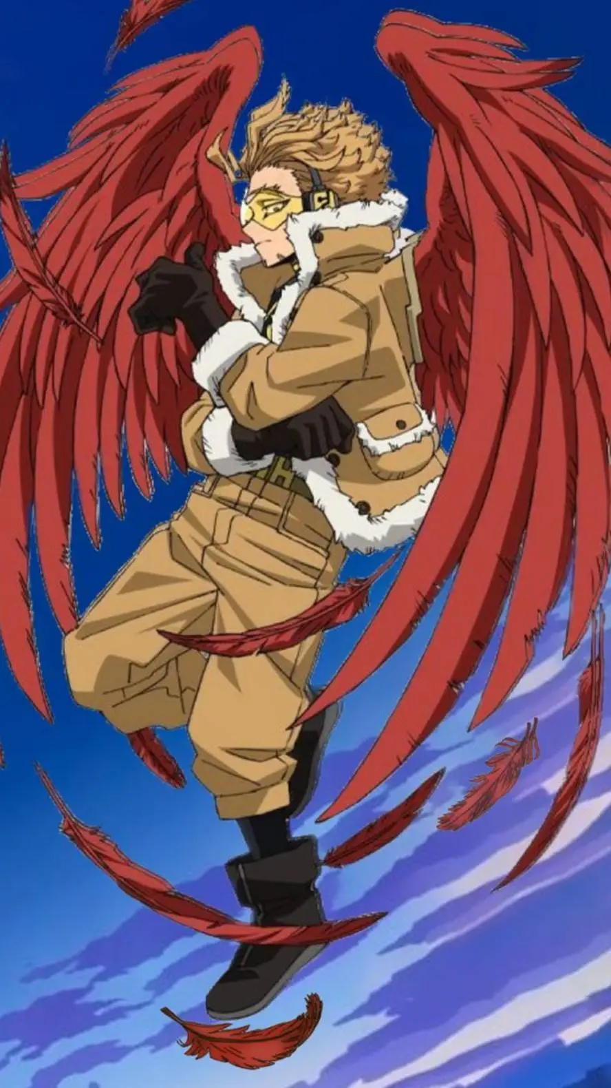 ai character: hanws  background