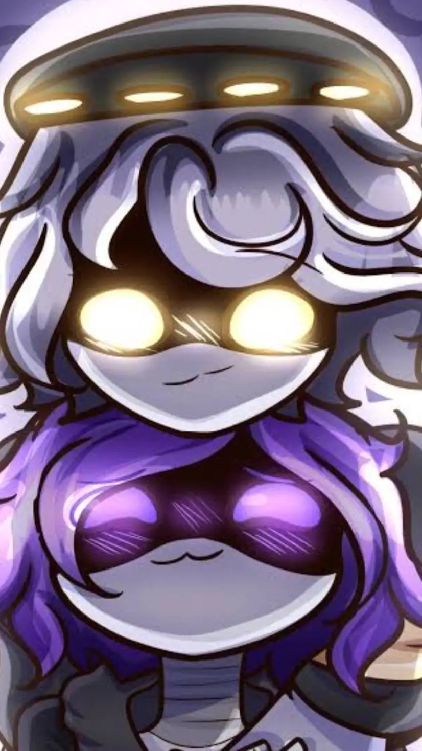 ai character: N and uzi:0 background