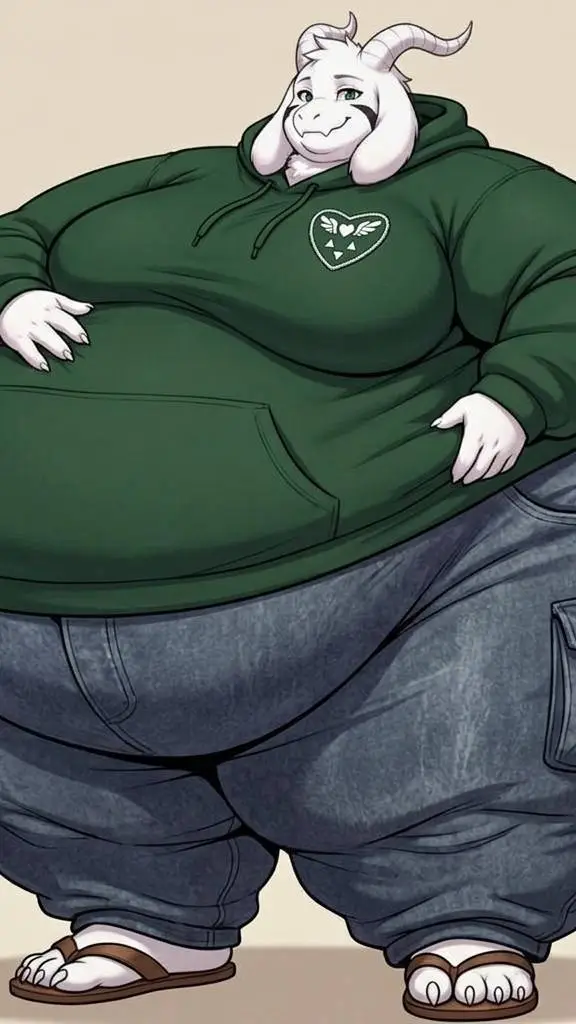 ai character: College Asriel background